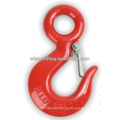 Red coated eye hook